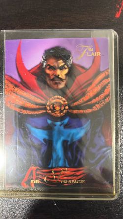 1994 Flair Dr Strange card# 12