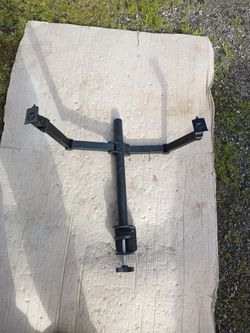 Table Mount Dual Monitor Holder