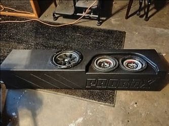 Probox speaker box for a truck