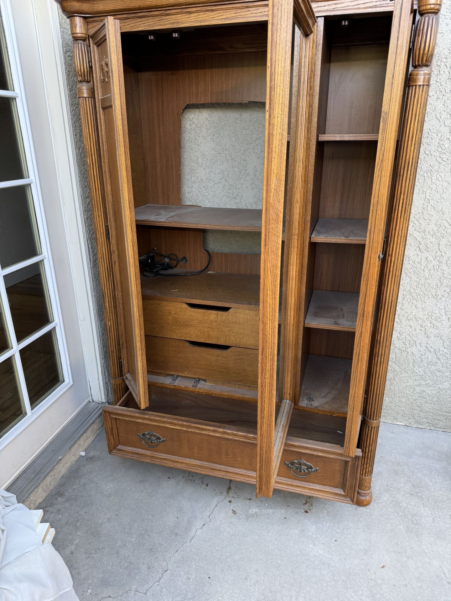 Oak Armoire