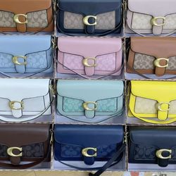 Coach colorful tabby bags