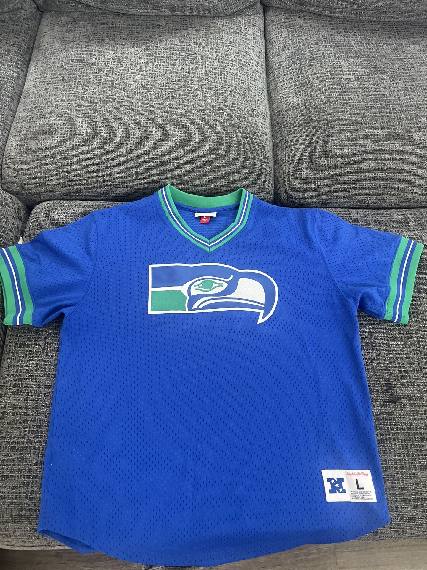 Mitchell And Ness Throwback Seahawks Mesh