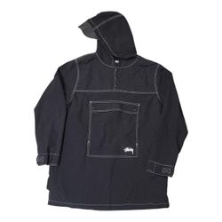 Stussy Anorak Parka Pullover Jacket Size Medium 