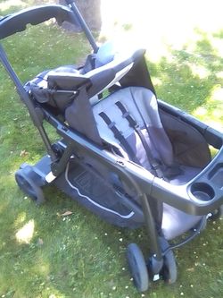 Grayco double stroller twins