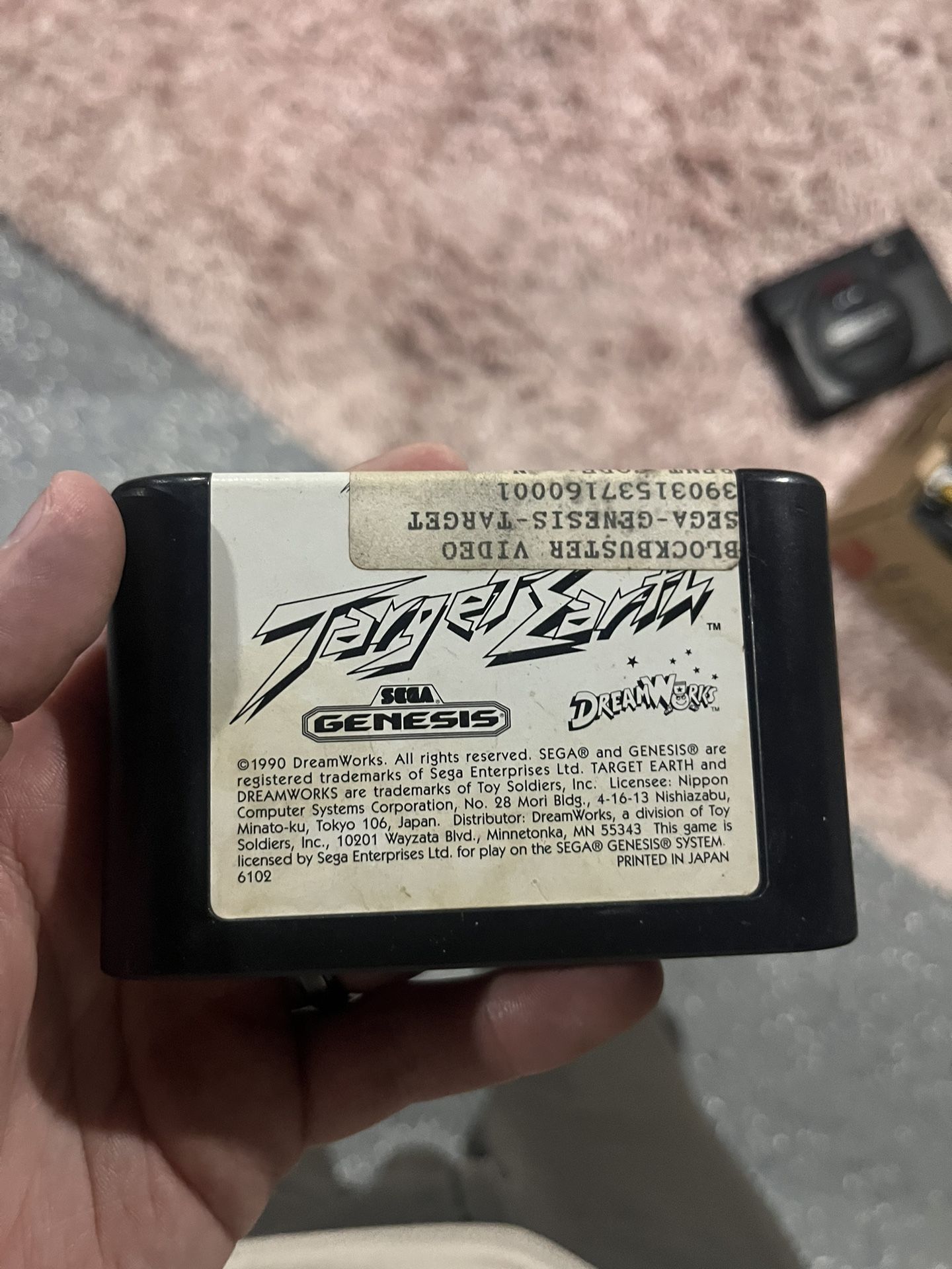 Target Earth For Sega Genesis 