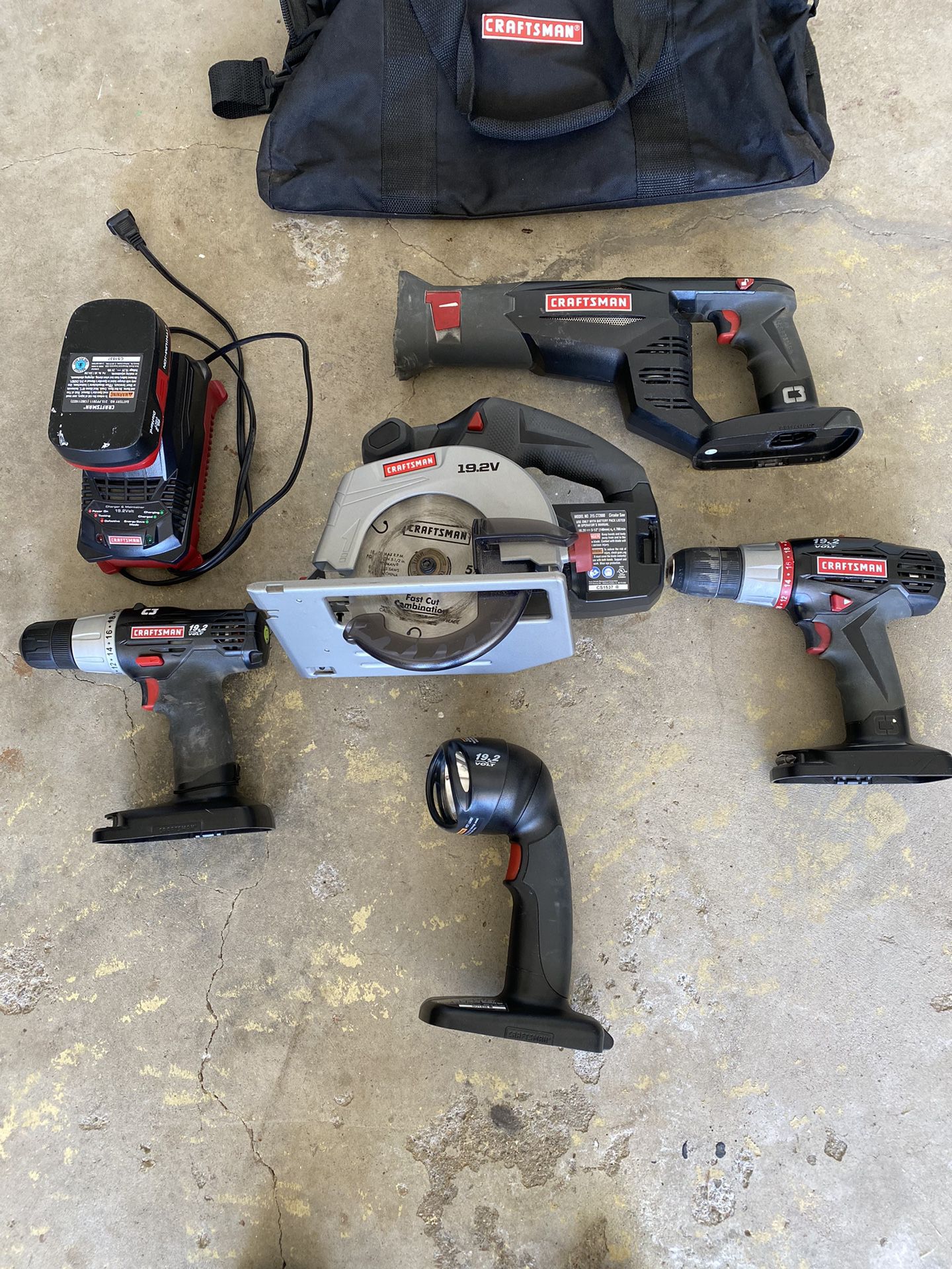 Craftsman Power Tool Set
