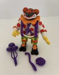 Vintage TMNT Crazy Clownin' Mike Teenage Mutant Ninja Turtles 1992 100% Complete