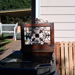 Antique decorative shelf