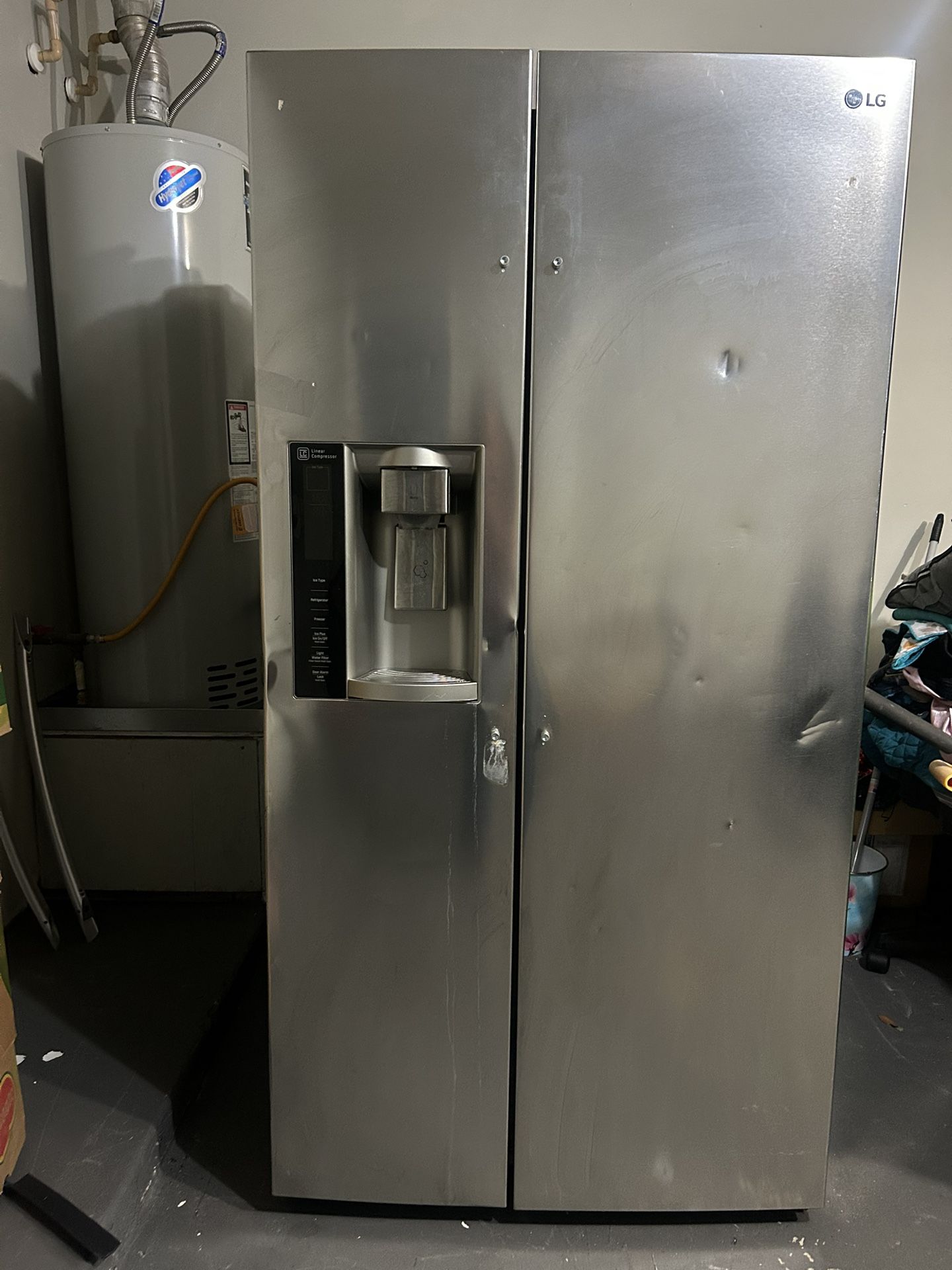 LG Side By Side Stainless Steel Refrigerator