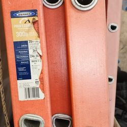  Werner ladder Orange 35 ft Extension D6232-3