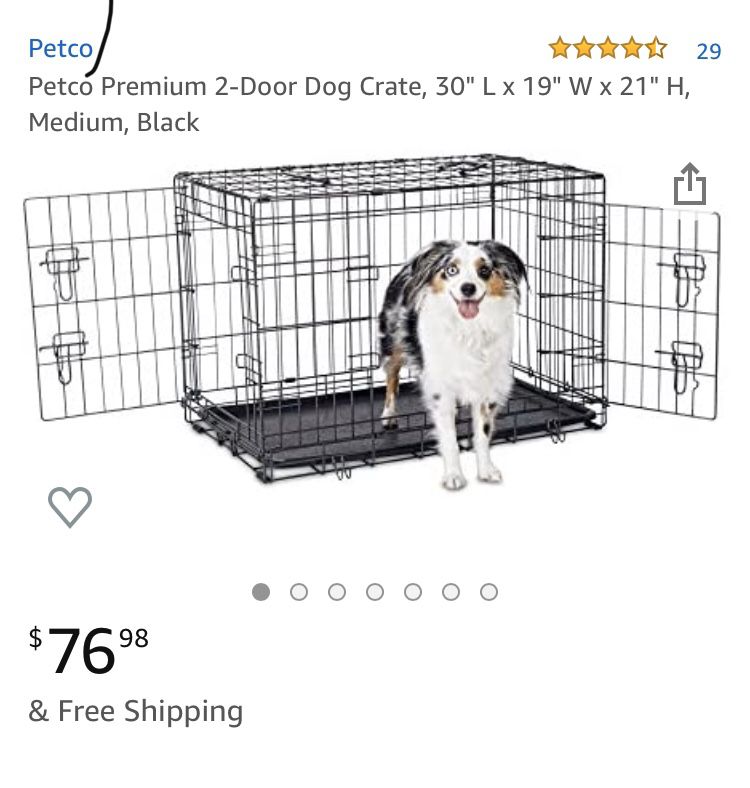 New Dog crate $70 obo