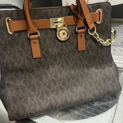 Used Big Purse Michael Kors Authentic 