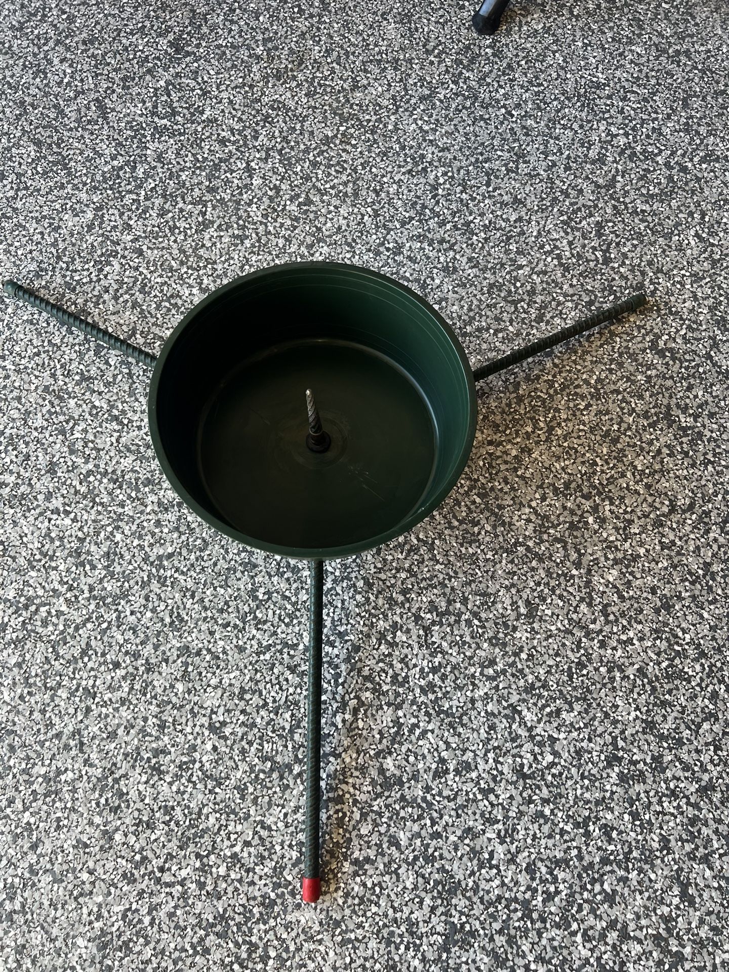 Christmas Tree Holder With Tree Skirt $30