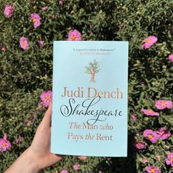 Shakespeare The Man Who Pays the Rent by Judi Dench Hardcover SIGNED