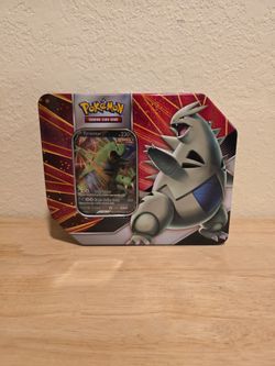 Opened Pokemon V Strikers Tin [Tyranitar V]