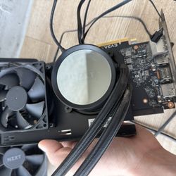 EVGA 2080 Super BLACK/NZXT AIO water cooled 