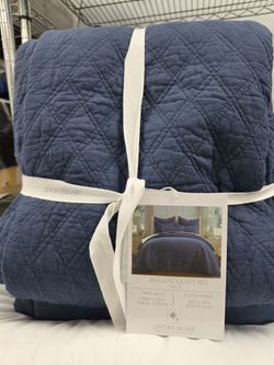 Quilted 3 piece set 100% algodon Nuebo