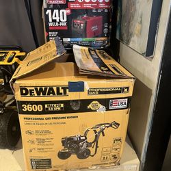 Pressure Washer Dewalt Con Honda. 3600 