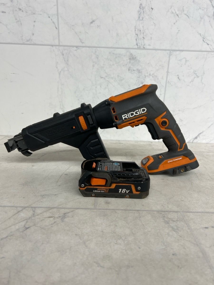 RIDGID R86630 18V Cordless Drywall Screwdriver w/Collated Attachment (PO1018708)