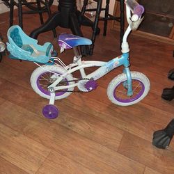 Frozen little kid bike