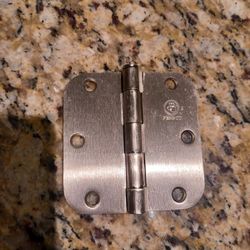 3 1/2 "  Stainless Steel Hinge  Set Great Condition  