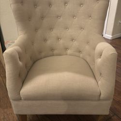 Beige Arm Chair 