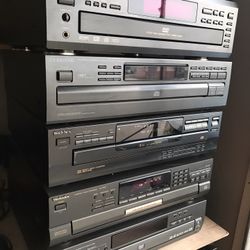 5 Disc Changers Different Brands 