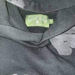 Full sweatsuit black and grey denim tears