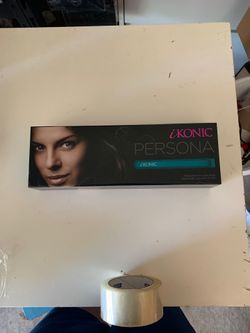 IKonic Persona teal flat iron - 100% pure ceramic