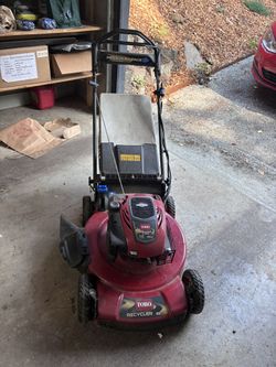 Recycler 22 in. Briggs & Stratton High-Wheel Drive Gas Self Propelled Lawn Mower