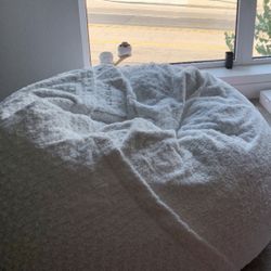 Lovesac Citysac Bean Bag With Alpine Swirl Phur Cover