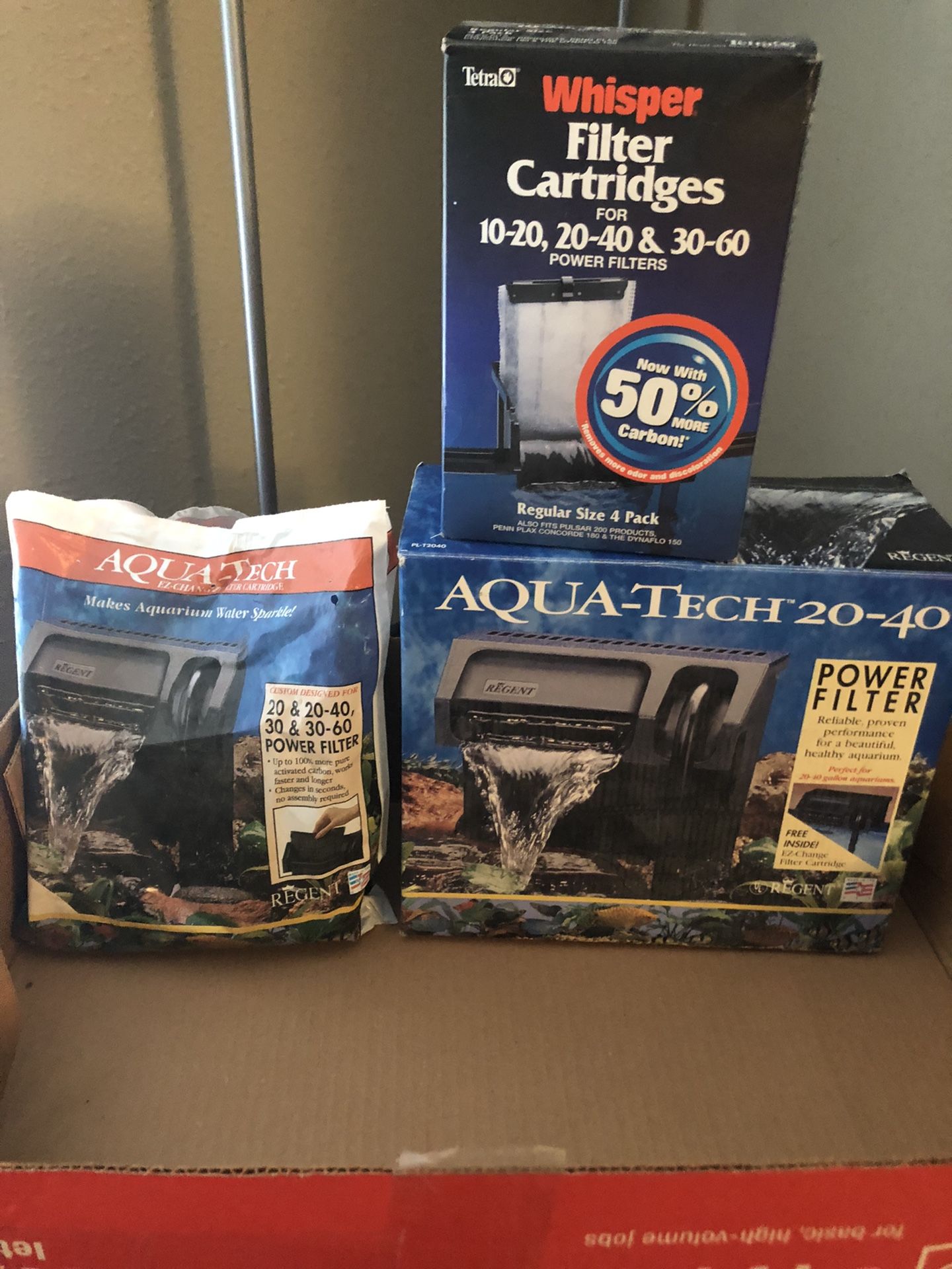 Aqua Tech Aquarium Filter & Cartridges