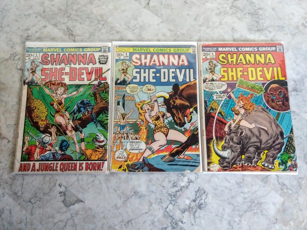 Comic Book Lot - Shanna the She Devil