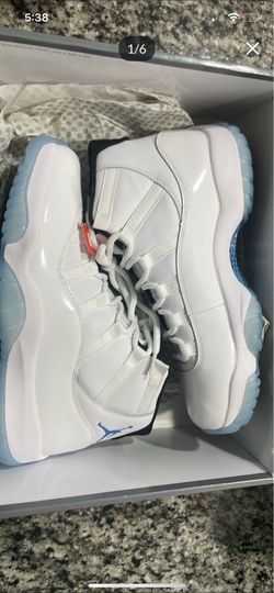 Jordan 11s legends blue and vapor maxes