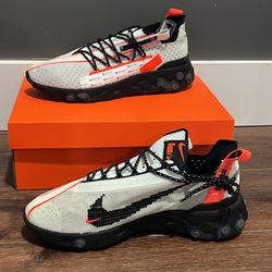 Nike React WR ISPA Ghost Aqua Size 10.5 