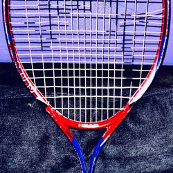 Head Magnesium 1001 Oversize Tennis Racket Red And Blue. $10