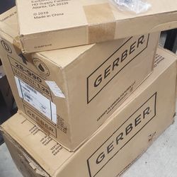 Gerber MX-21-928 Maxwell Elongated Toilet Bowl - White 5 piece bundle