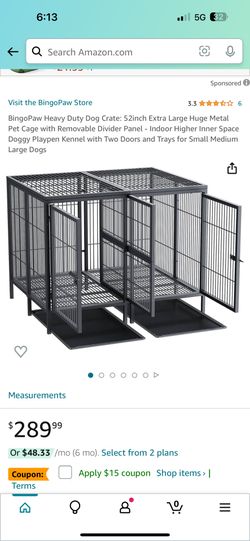 Heavy Duty Dog Cage