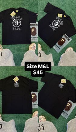 coach x bape tee size m&l