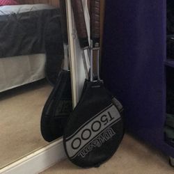 DUO WILSON T-5000 STEEL TENNIS RACKET 
