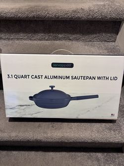Aluminum Saute Pan  with Lid new