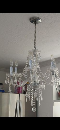 Acrylic chandelier