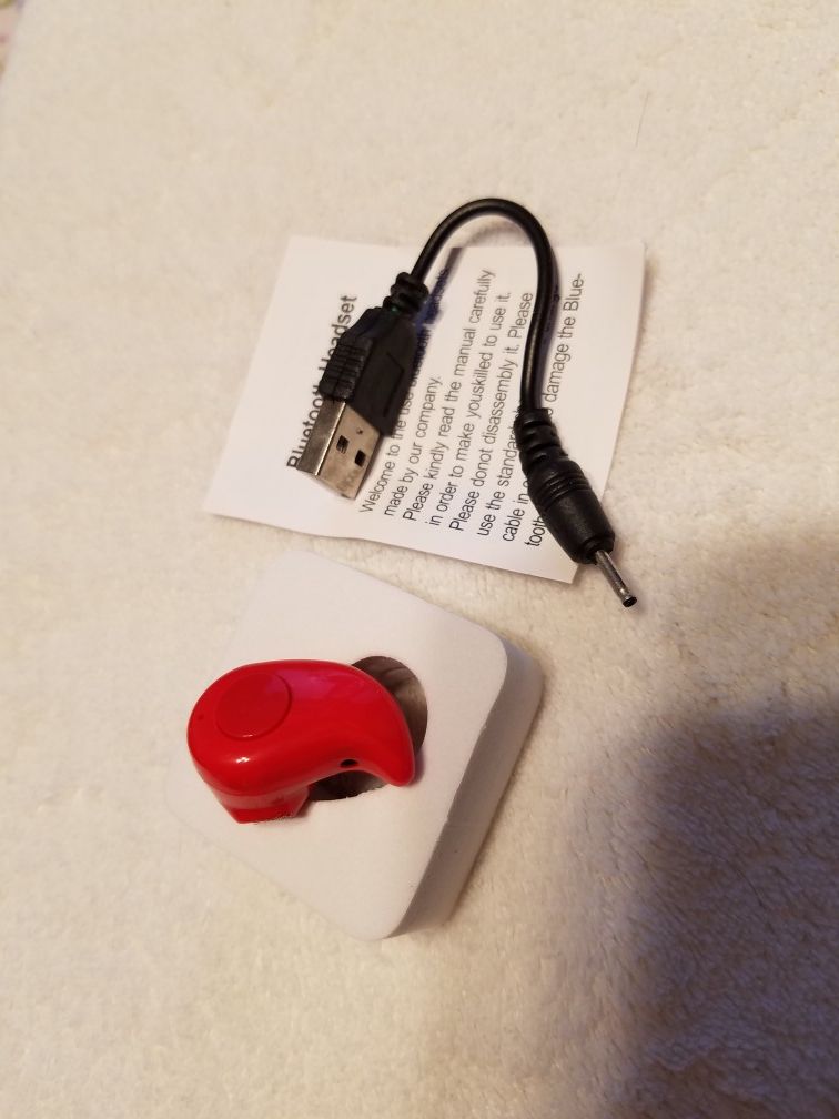 New Mini Wireless Bluetooth 4.1 Stereo In-Ear Earpiece
