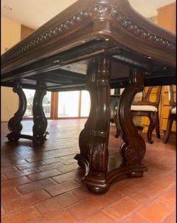 Solid Wood Dining Table Set
