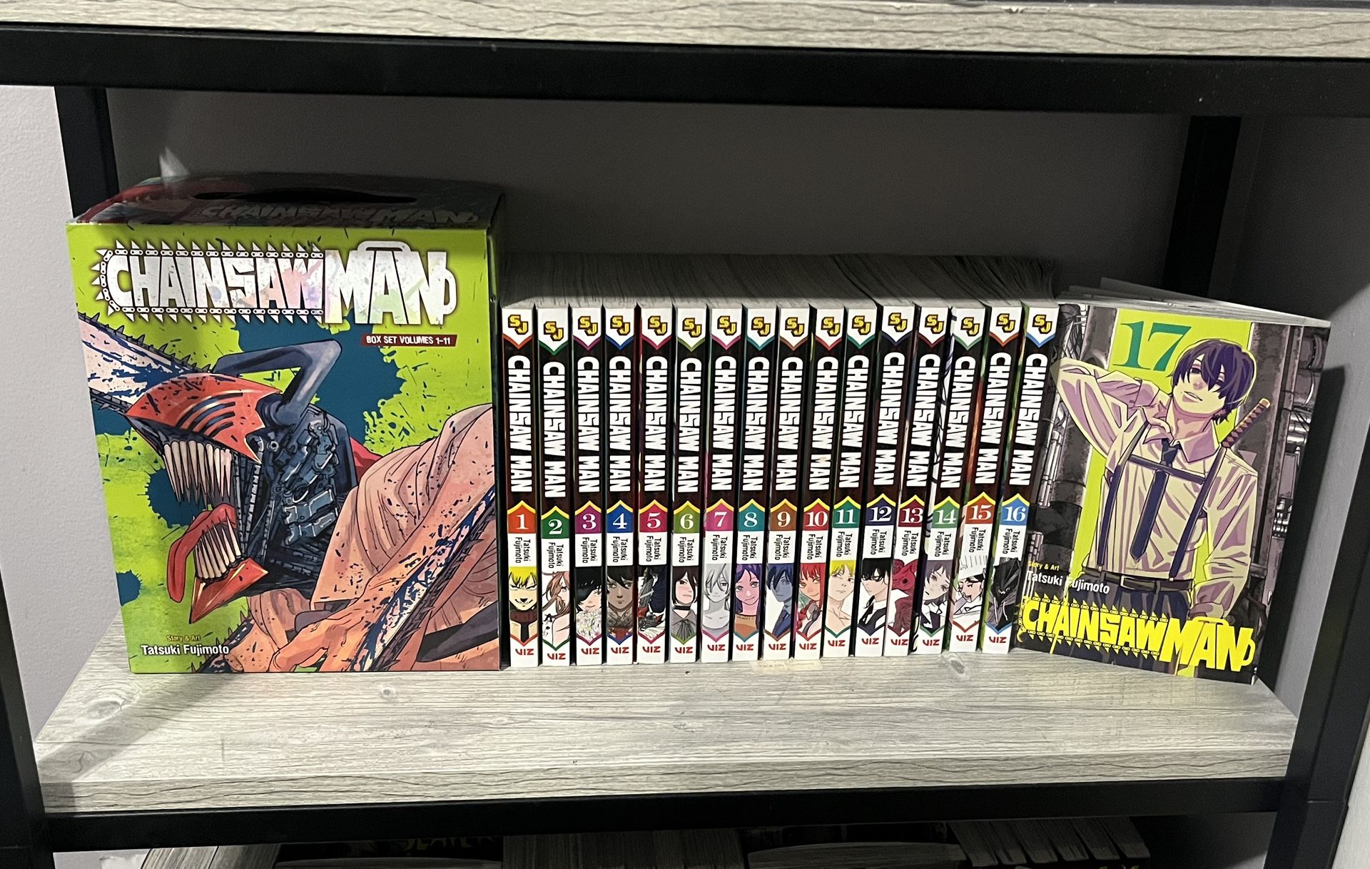 Chainsaw Man Manga Box Set 1–17