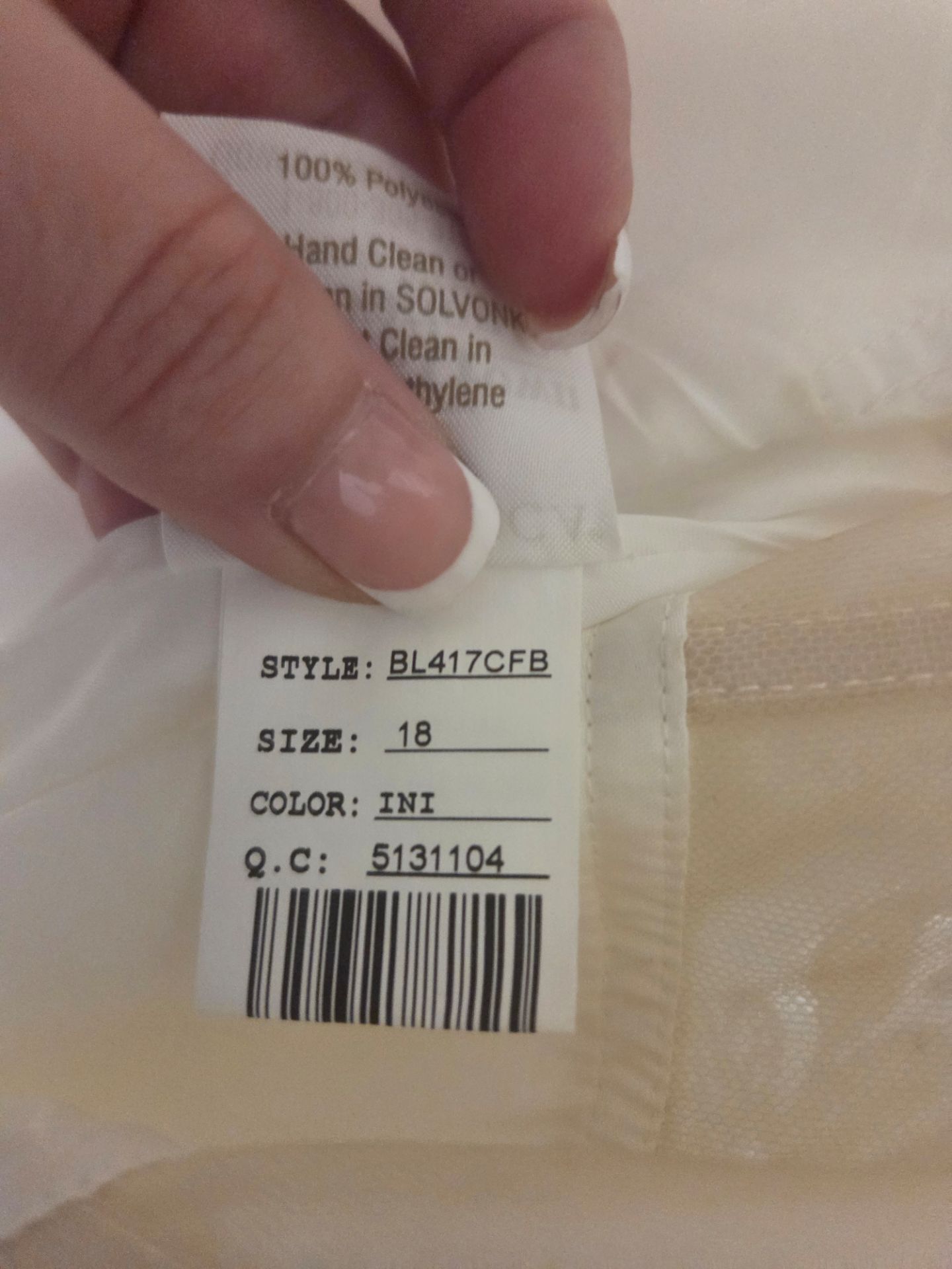 New wedding dress