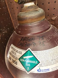 Welding gas tank- empty