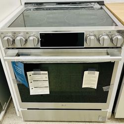 🔥🔥30” LG Studio Slide In Range 