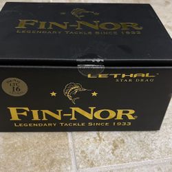 Fin-Nor Lethal Star Drag LTC16 Reel 