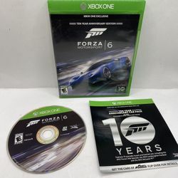 Forza Motorsport 6 Microsoft Xbox One Racing Game CIB